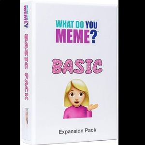 What Do You Meme? Card Game Basic Expansion Game Pack
